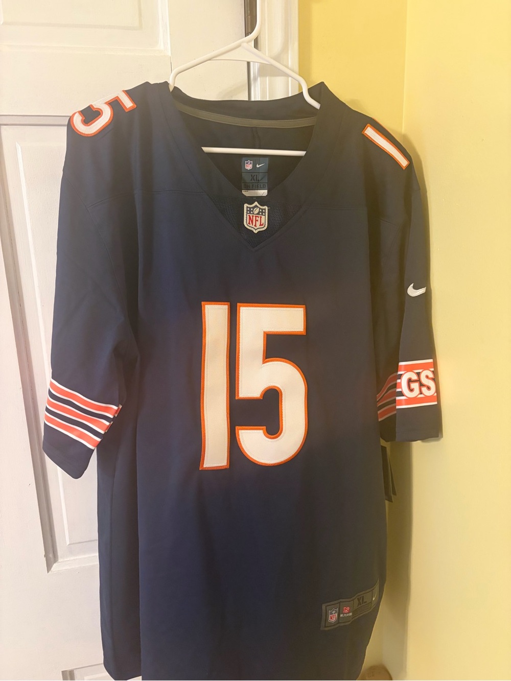 NFL Navy Blue #15 Football Jersey - Nike